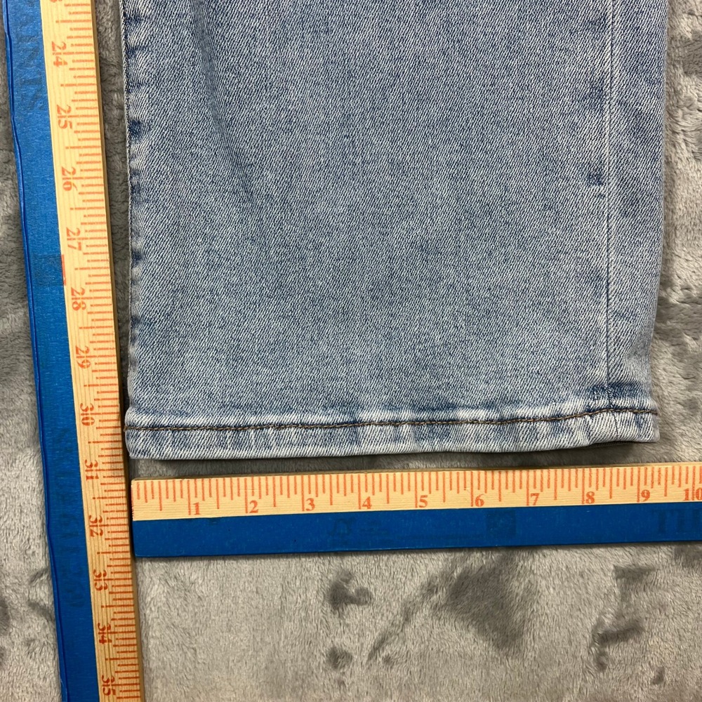 VERVET Flare Jeans Womens 29x31 Light Blue 90s Vintage Style V3132 Stretch Y2K - Picture 8 of 14